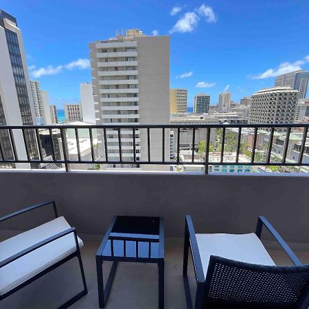Apartamento 1508- Heart Of Waikiki With Kitchen-Free Parking-King Bed-Corner Unit Honolulu Exterior foto